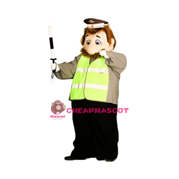 Traffic Police Mascot Costume