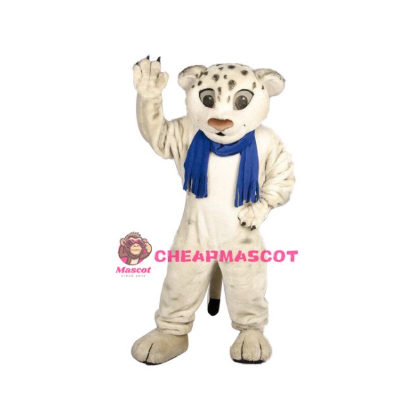 Lovely Snow Leopard Mascot Costume
