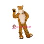 Fierce Brown Bulldog Mascot Costume