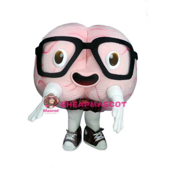 Superb Brain Mascot Costume