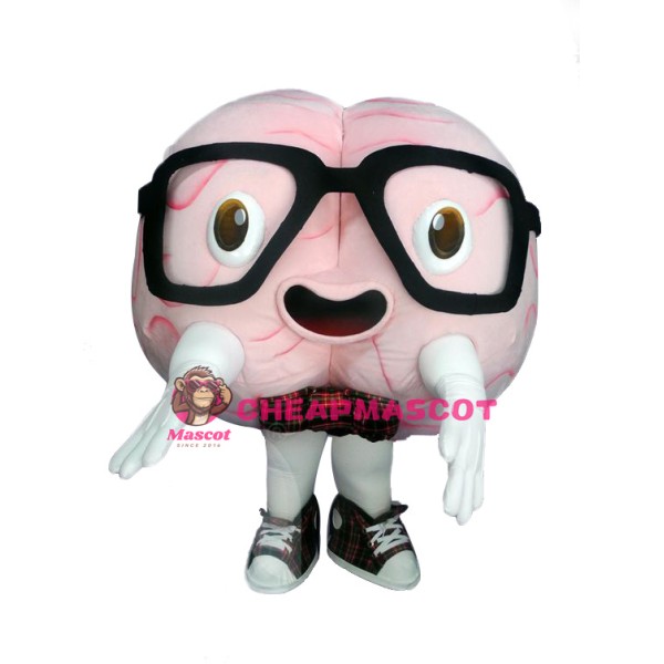 Superb Brain Mascot Costume