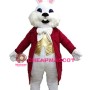 Adult Easter Bunny Mascot Costume