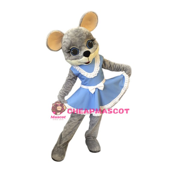 Beautiful Female Mouse Mascot Costume