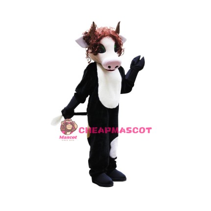 Fashion Cow Mascot Costume