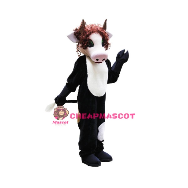 Fashion Cow Mascot Costume