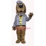 Superb Brown Dog Mascot Costume