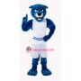 Sport Blue Panther Mascot Costume