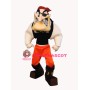Superb Power Pirate Mascot Costume