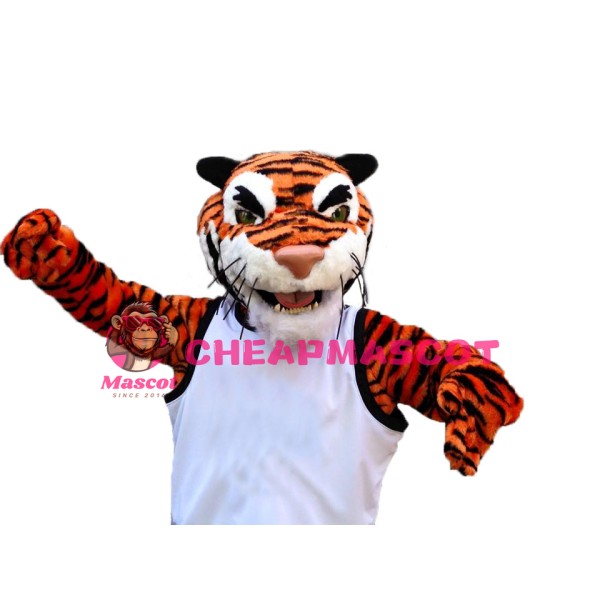 Superb Friendly Lightweight Tiger Mascot Costume