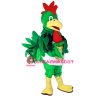 Green Chicken Mascot Costume
