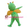 Affordable Green Dragon Mascot Costume