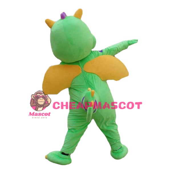 Affordable Green Dragon Mascot Costume