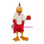 Boxer Chicken Mascot Costume