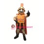 Friendly Spartan Knight Mascot Costume