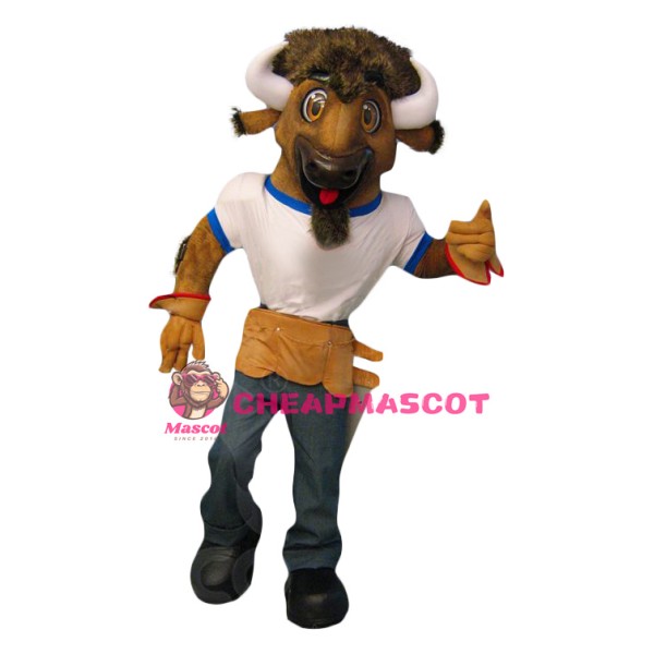 Superb Buffalo Mascot Costume