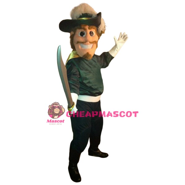 Superb Brave Cavalier Mascot Costume