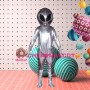 Alien Mascot Costume U.S. Warehouse In Stock