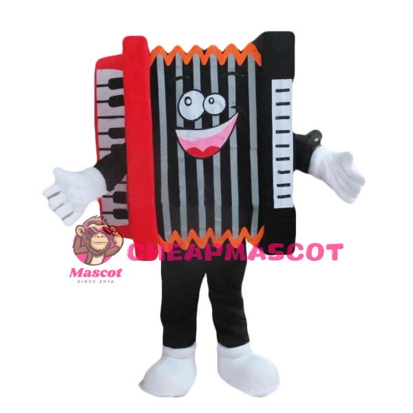 Accordion Mascot Costume