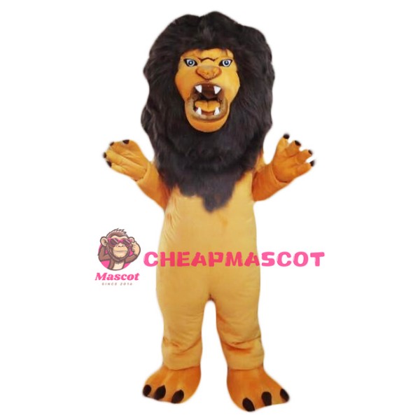 Angry Lion Mascot Costume