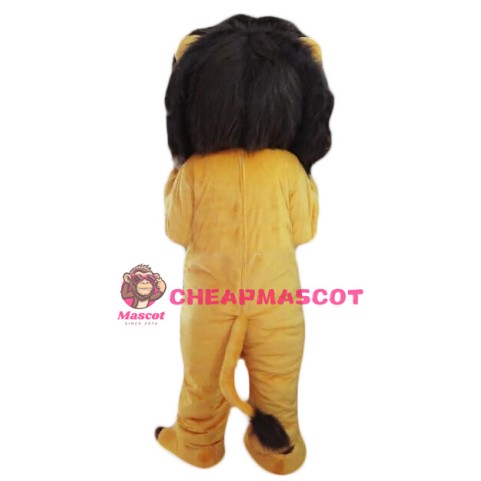 Angry Lion Mascot Costume