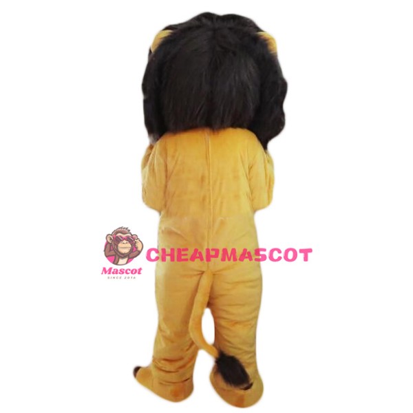 Angry Lion Mascot Costume