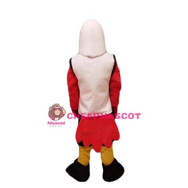 College Red Eagle Mascot Costume