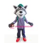College Lightweight Raccoon Mascot Costume