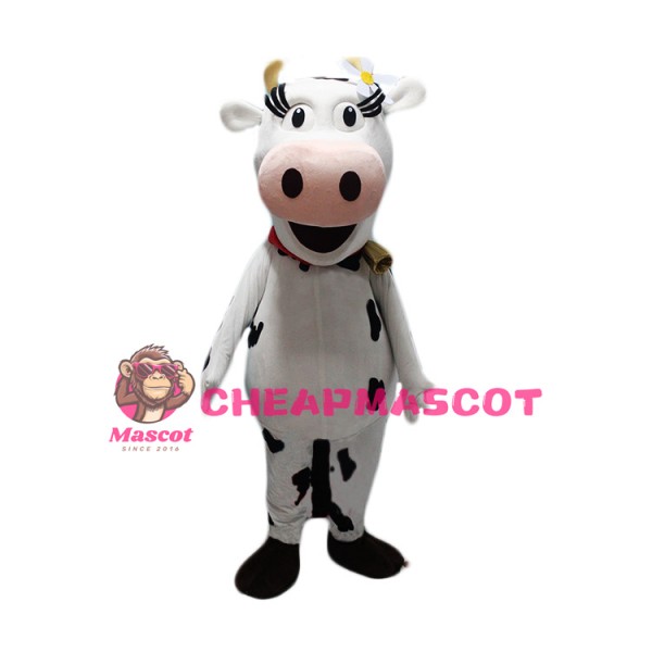 Super Cute Lightweight Cow Mascot Costume