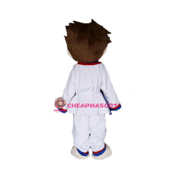 Taekwondo Boy Mascot Costume