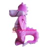 Pink Lightweight Dragon Mascot Costume