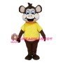 Brown Monkey Mascot Costume