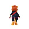 Badge Soldier Lion Mascot Costume