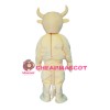 Power Yellow Bull Mascot Costume