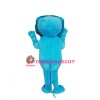 Blue Lightweight Lion Mascot Costume