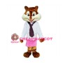 Lady Chipmunk Mascot Costume