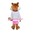 Lady Chipmunk Mascot Costume