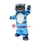 Super Cute Blue Cat Mascot Costume