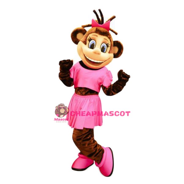 Female Monkey Mascot Costume