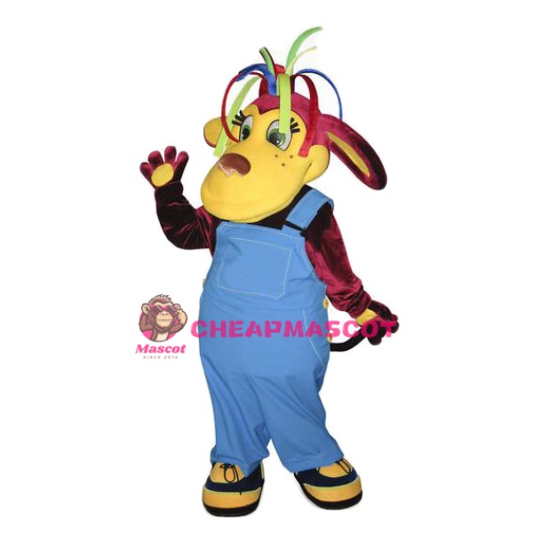 Colorful Monkey Mascot Costume