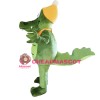 Happy Lightweight Crocodile Mascot Costume