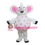 Pink Spotted Mascot Costume