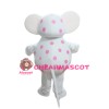 Pink Spotted Mascot Costume