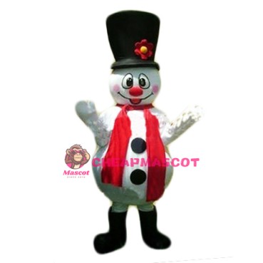 Christmas Snowman Mascot Costume