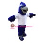 Blue Lightweight Falcon Mascot Costume