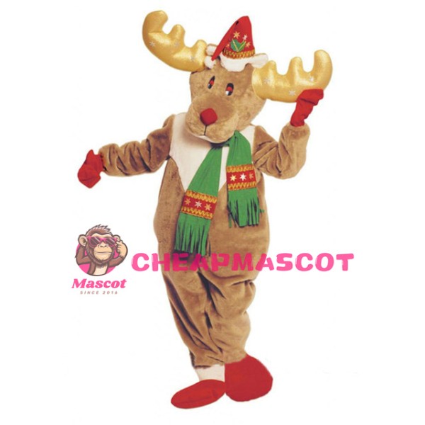 XMAS Reindeer Mascot Costume
