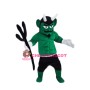 Green Devil Mascot Costume