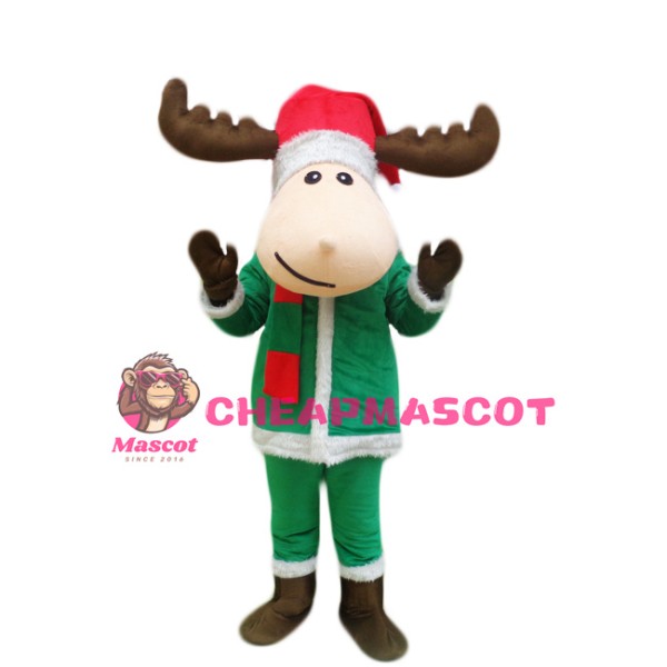 Christmas Deer Mascot Costume