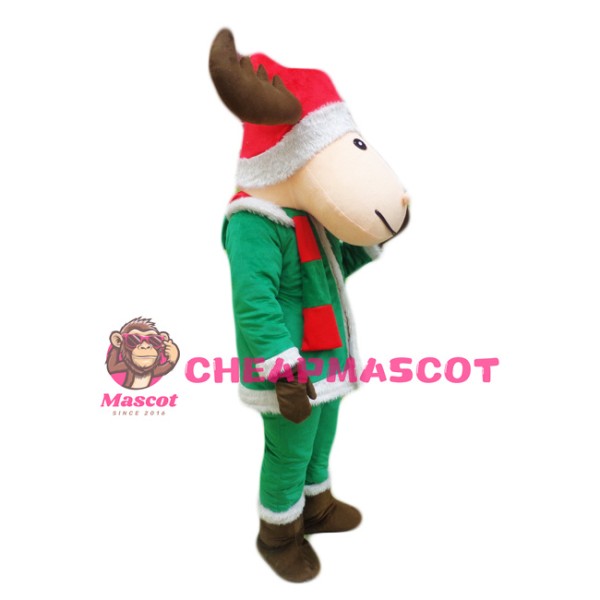 Christmas Deer Mascot Costume