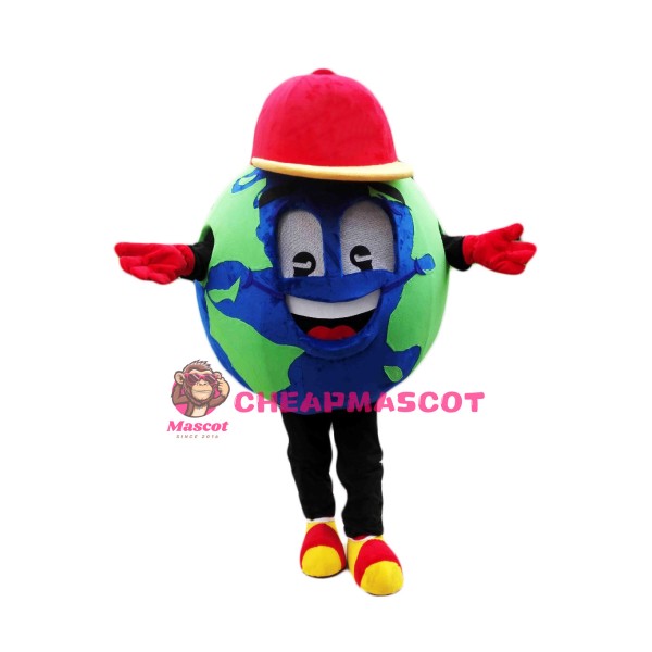 Globe Earth Mascot Costume