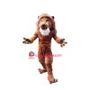 Power Muscular Lion Mascot Costume